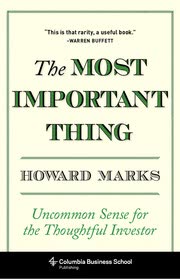 Cover of The Most Important Thing by Howard Marks