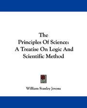 Cover of The Principles of Science by William Stanley Jevons