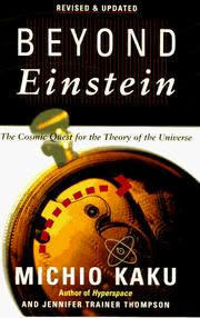 Cover of Beyond Einstein by Michio Kaku
