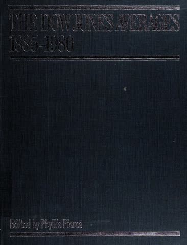 Cover of The Dow Jones Averages: A Guide to Whole-Brain Investing