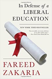 Cover of In Defense of a Liberal Education by Fareed Zakaria
