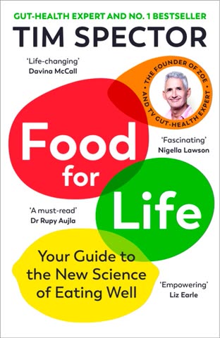 Cover of Food for Life by Tim Spector