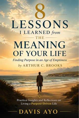 Cover of The Meaning of Your Life, Finding Purpose in an Age of Emptiness