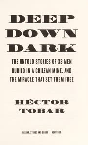 Cover of Deep Down Dark by Héctor Tobar