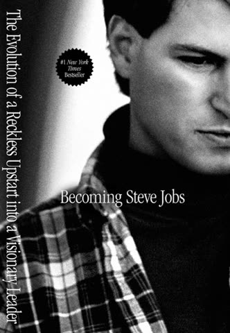 Cover of Becoming Steve Jobs