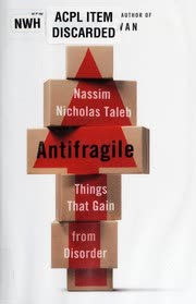 Cover of Antifragile by Nassim Nicholas Taleb