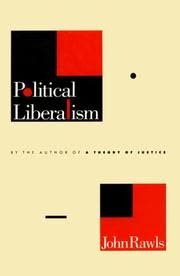 Cover of Political Liberalism