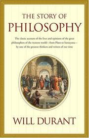Cover of The Story of Philosophy by Will Durant