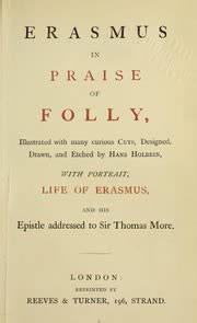Cover of In Praise of Folly