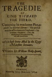 Cover of Richard III