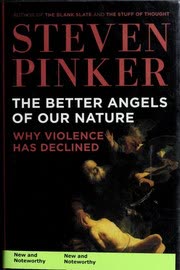 Cover of The Better Angels of Our Nature by Steven Pinker