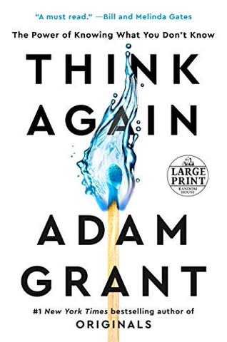 Cover of Think Again: The Power of Knowing What You Don't Know
