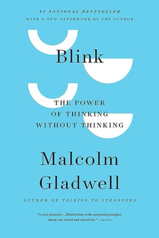 Cover of Blink: The Power of Thinking Without Thinking