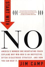 Cover of Start with No by Jim Camp
