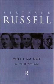 Cover of Why I Am Not a Christian by Bertrand Russell