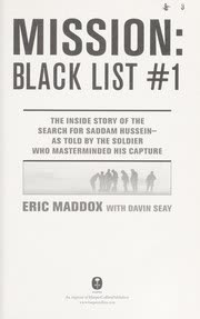 Cover of Mission: Black List #1 by Eric Maddox