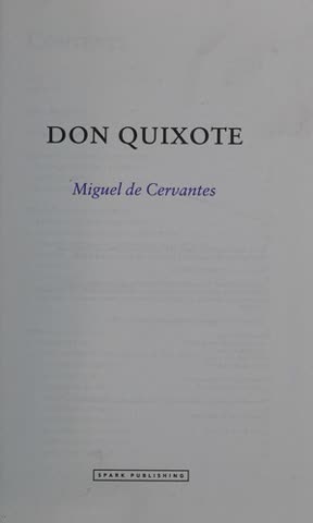 Cover of Don Quixote