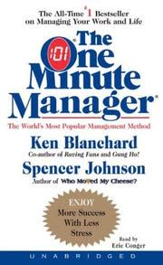 Cover of The One Minute Manager