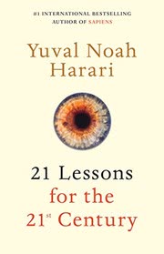 Cover of 21 Lessons for the 21st Century by Yuval Noah Harari