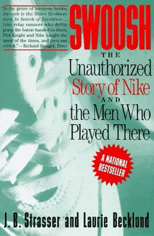 Cover of Swoosh: The Unauthorized Story of Nike