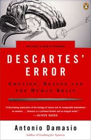 Cover of Descartes' Error by Antonio Damasio