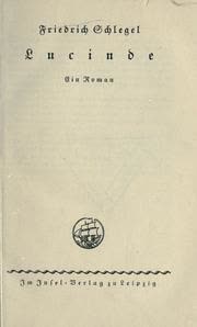 Cover of Lucinde