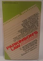 Cover of Parkinson's Law by C. Northcote Parkinson