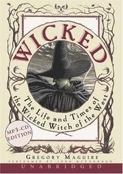 Cover of Wicked by Gregory Maguire