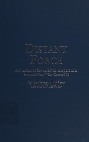 Cover of Distant Force: A Life of the World's Most Successful Independent Financier (Henry Singleton / Teledyne) by Melanie Hounchell