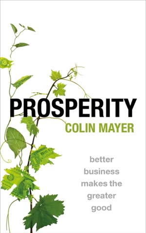 Cover of Prosperity by Colin Mayer