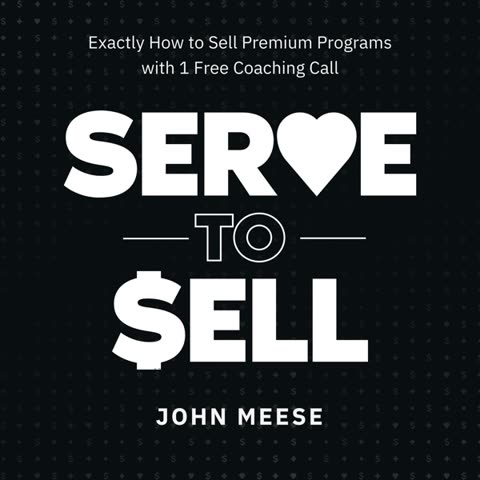 Cover of Serve to Sell