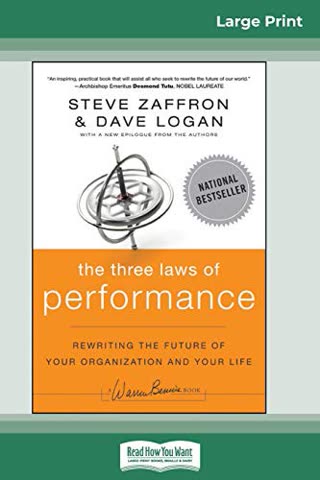 Cover of The Three Laws of Performance by Steve Zaffron and Dave Logan