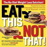 Cover of Eat This, Not That! by David Zinczenko