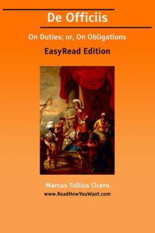 Cover of De Officiis (On Duties)