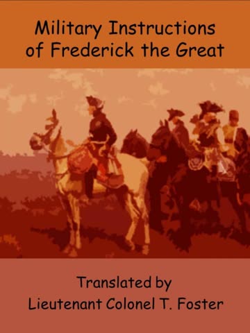Cover of The Instructions of Frederick the Great for His Generals by Frederick the Great