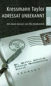 Cover of Address Unknown