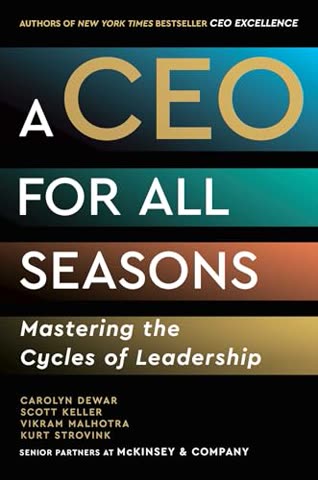 Cover of A CEO for all seasons