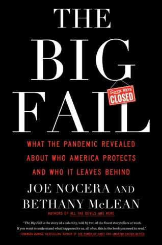 Cover of The Big Fail by Bethany McLean and Joe Nocera
