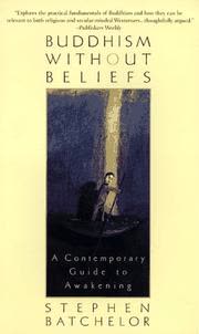 Cover of Buddhism Without Beliefs by Stephen Batchelor