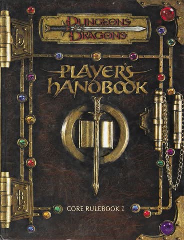 Cover of Player's Handbook by Gary Gygax and Dave Arneson