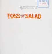 Cover of Toss Your Own Salad