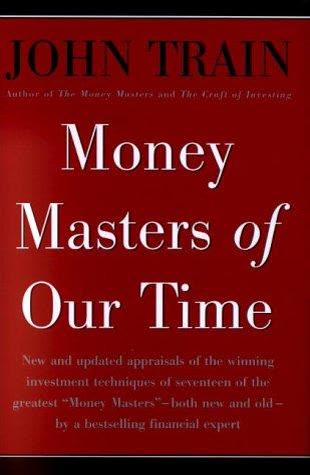 Cover of The Money Masters of Our Time by John Train