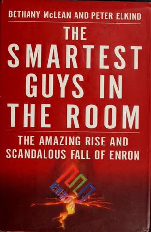 Cover of The Smartest Guys in the Room by Bethany McLean and Peter Elkind