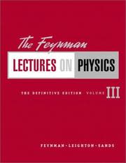 Cover of The Feynman Lectures on Physics