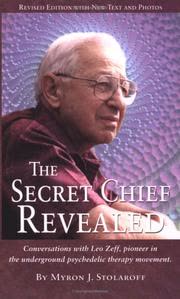 Cover of The Secret Chief Revealed by Myron Stolaroff