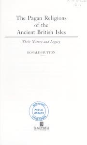 Cover of Pagan Religions of the Ancient British Isles