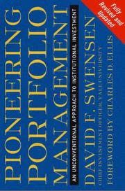 Cover of Pioneering Portfolio Management by David Swensen