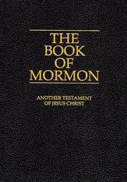 Cover of Book of Mormon