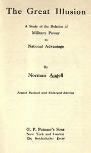 Cover of The Great Illusion by Norman Angell