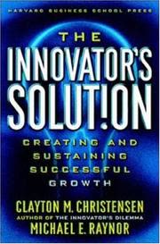 Cover of The Innovator's Solution
